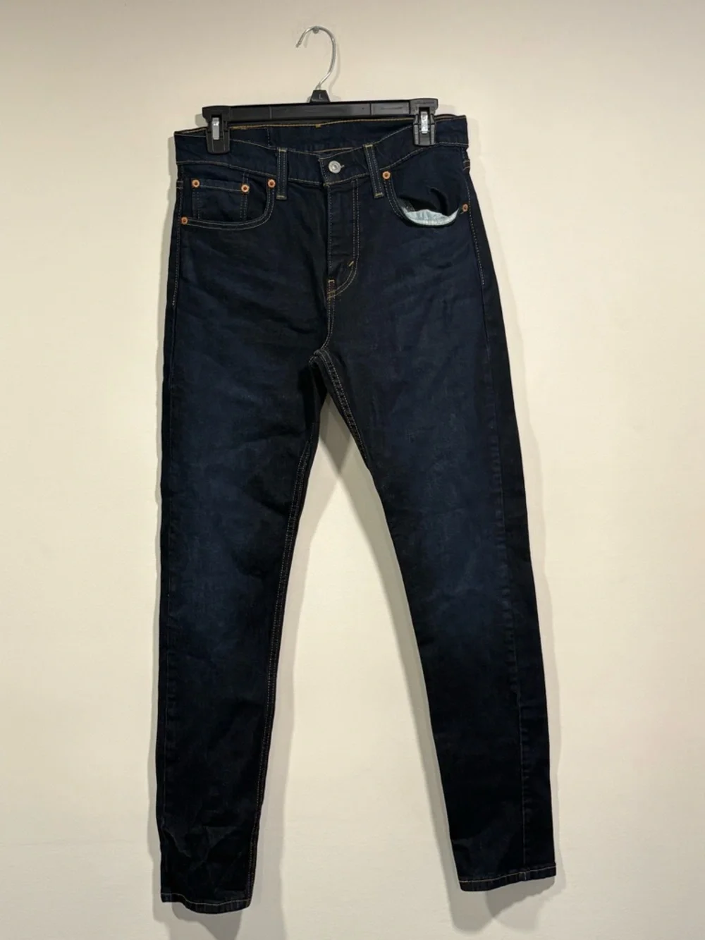 Levi's Men's Dark Blue Skinny Jeans